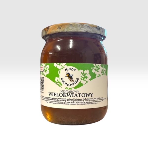 Miód nektarowy WIELOKWIATOWY