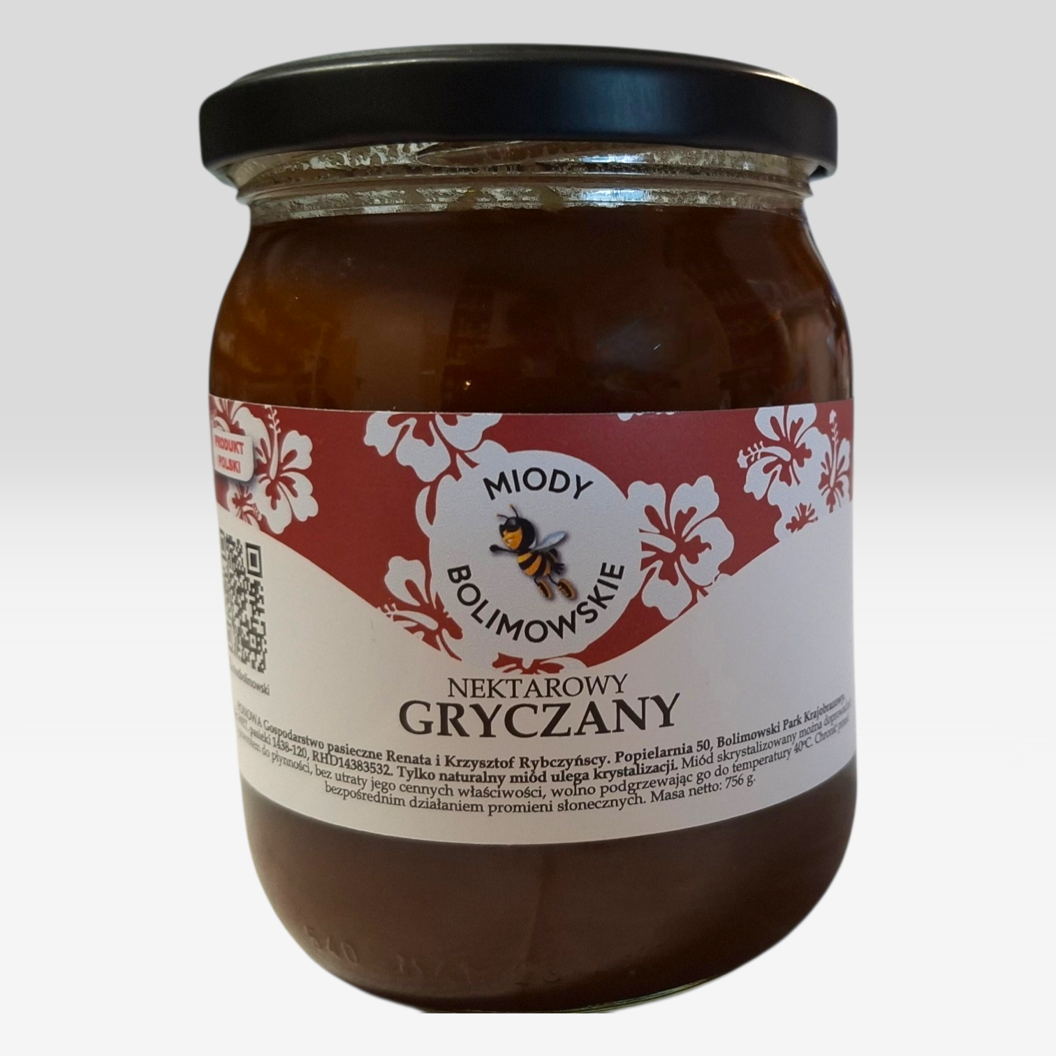 Miód nektarowy GRYCZANY - obrazek 1