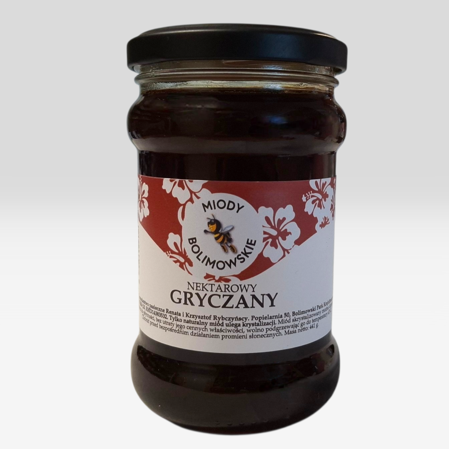 Miód nektarowy GRYCZANY - obrazek 1