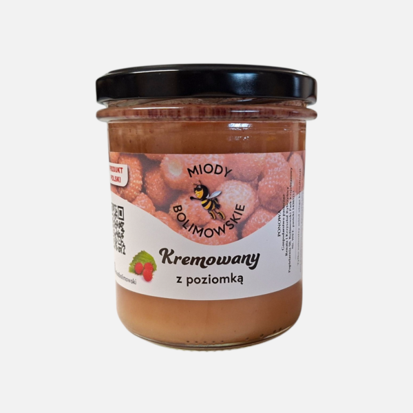Kremowany z POZIOMKĄ