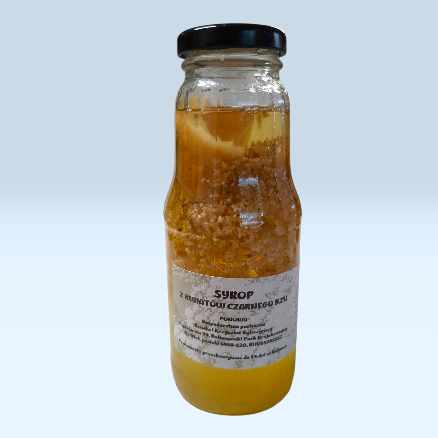 Syrop z kwiatów CZARNEGO BZU - obrazek 1