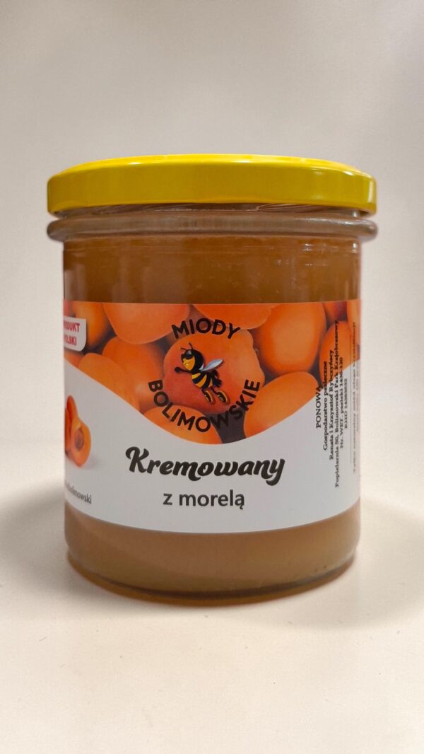 Miód kremowany z MORELĄ
