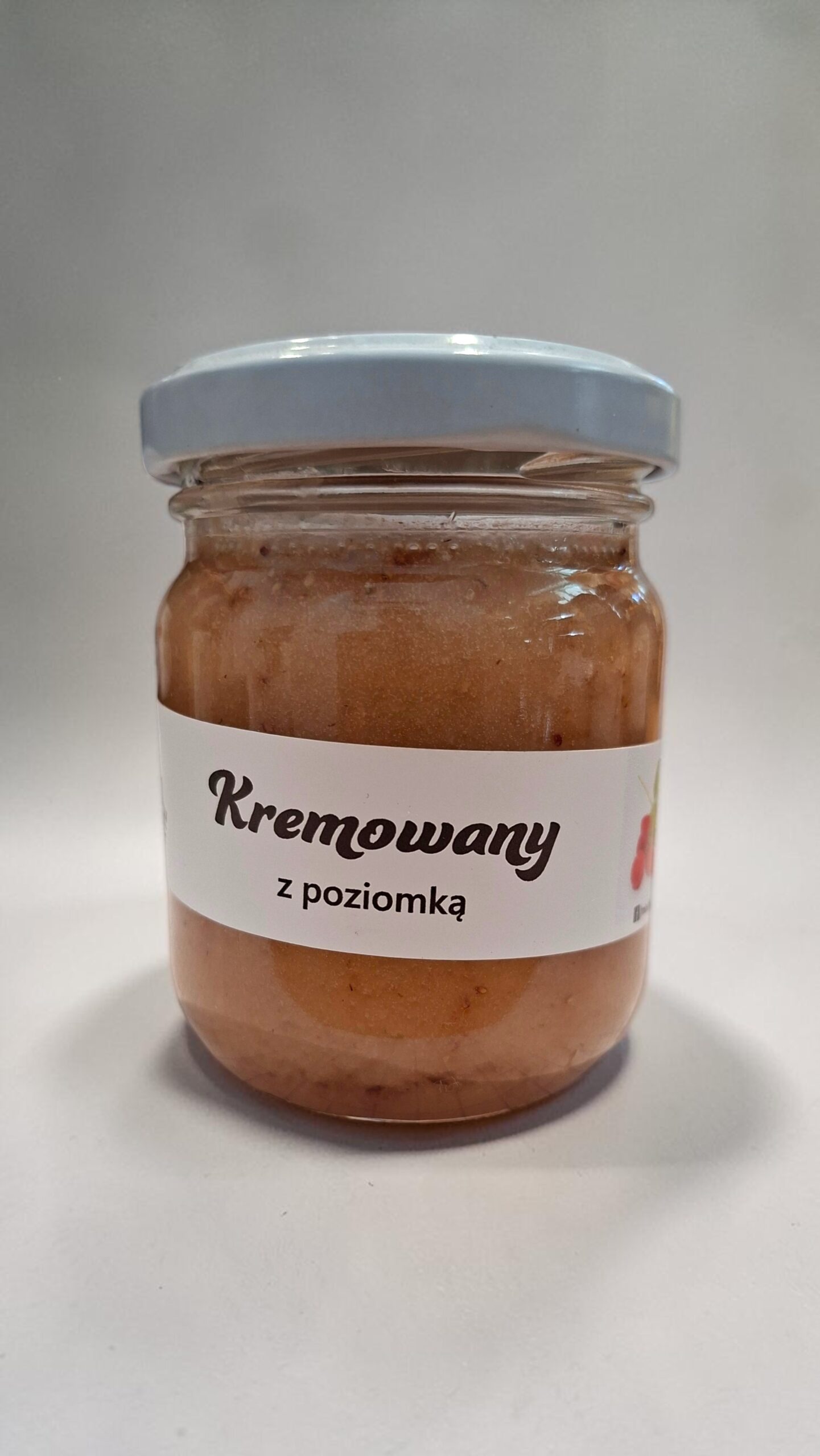 Miód kremowany z POZIOMKĄ - obrazek 1