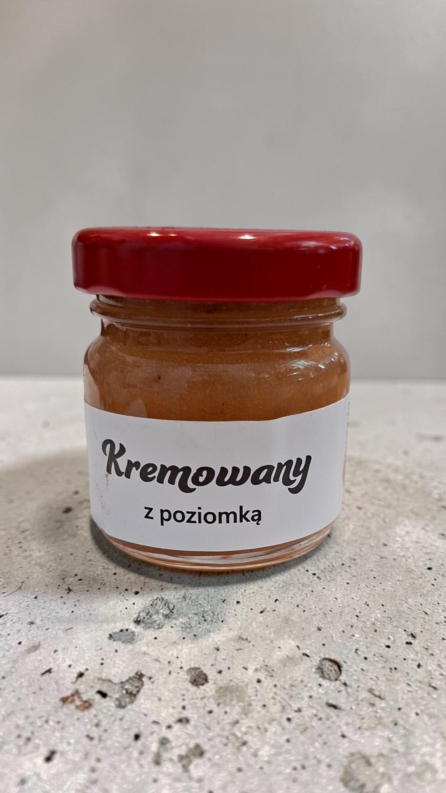 Miód kremowany z POZIOMKĄ - obrazek 1