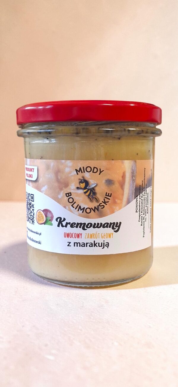 Miód kremowany z MARAKUJĄ