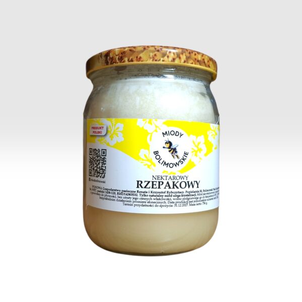 Miód nektarowy RZEPAKOWY