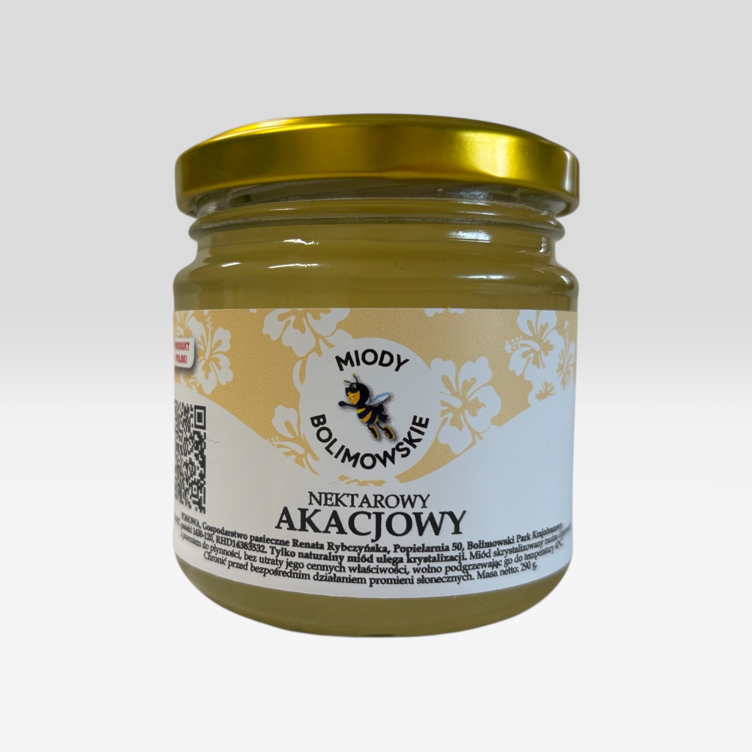 Miód nektarowy AKACJOWY - obrazek 1