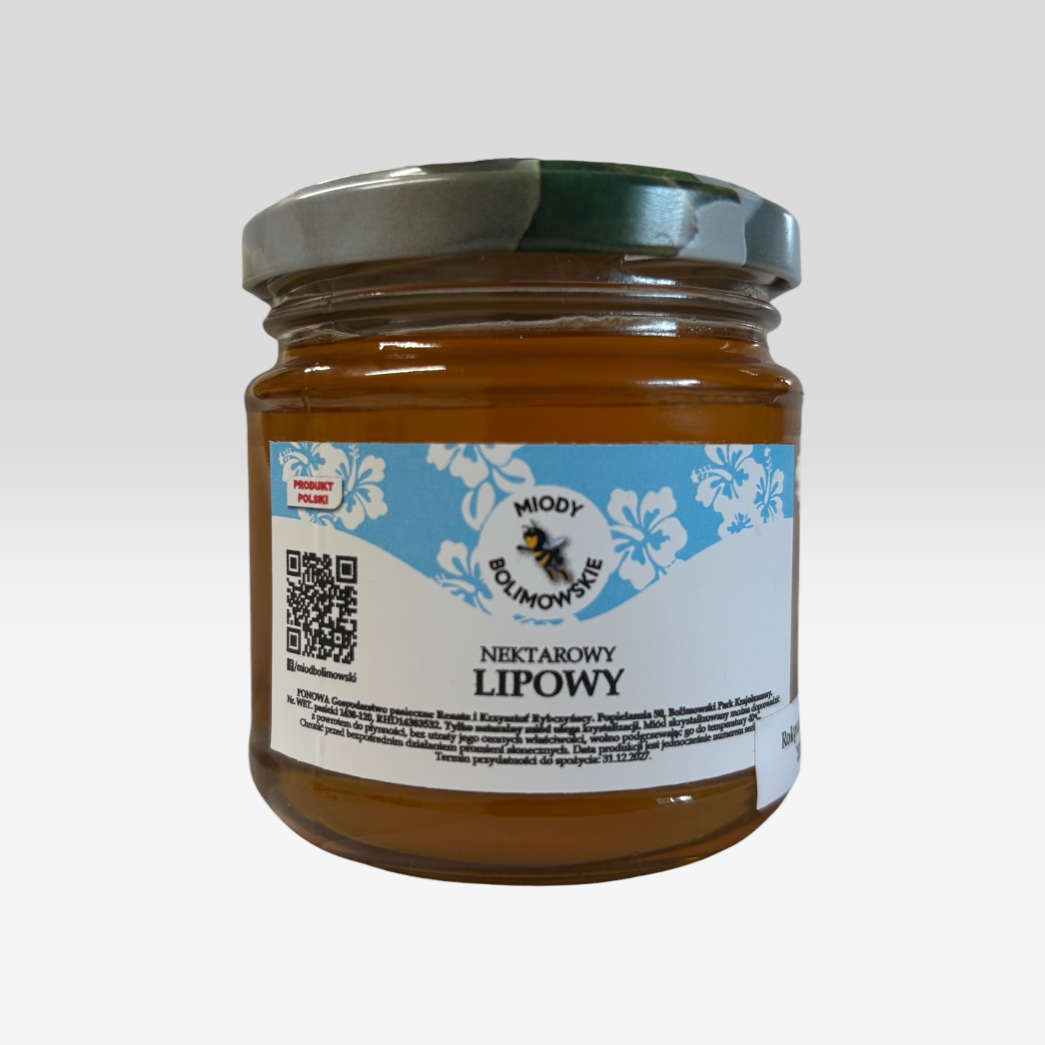 Miód nektarowy LIPOWY - obrazek 1