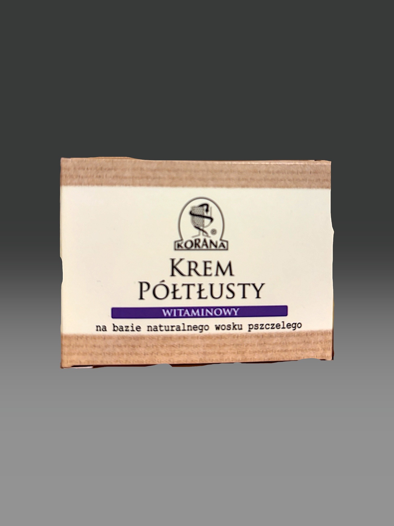 KREM PÓŁTŁUSTY  witaminowy - obrazek 1