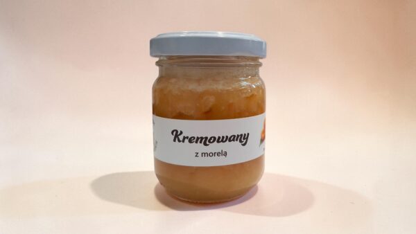 MIÓD KREMOWANY Z MORELĄ