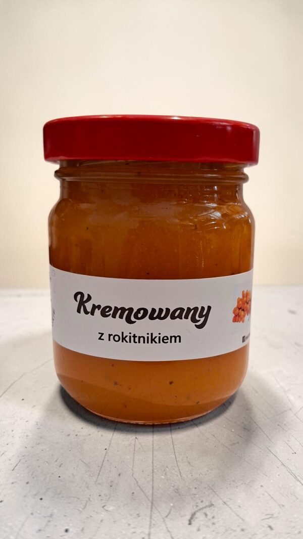 MIÓD KREMOWANY Z ROKITNIKIEM