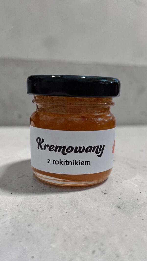 MIÓD KREMOWANY Z ROKITNIKIEM