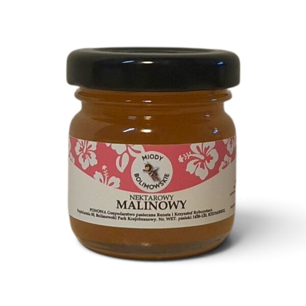 Miód nektarowy MALINOWY