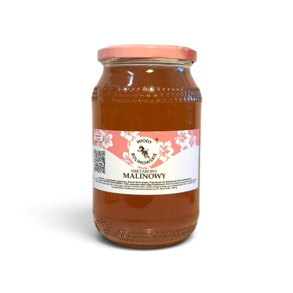 Miód nektarowy MALINOWY