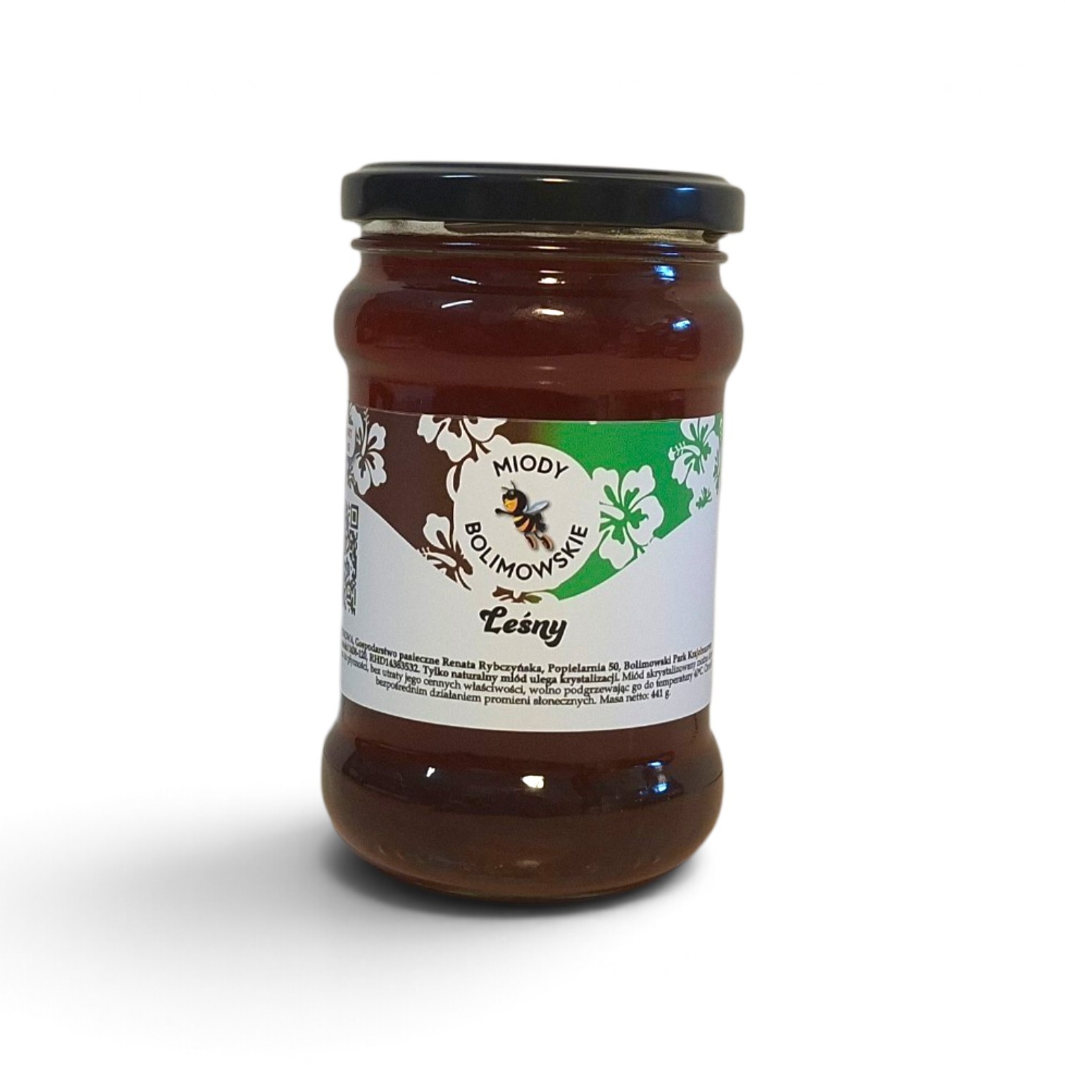 Miód nektarowy - spadziowy LEŚNY - obrazek 1